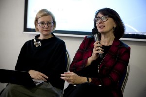 Alisa Prudnikova and Oksana Oracheva at IBA's 1st In-Person Working Committee Meeting.