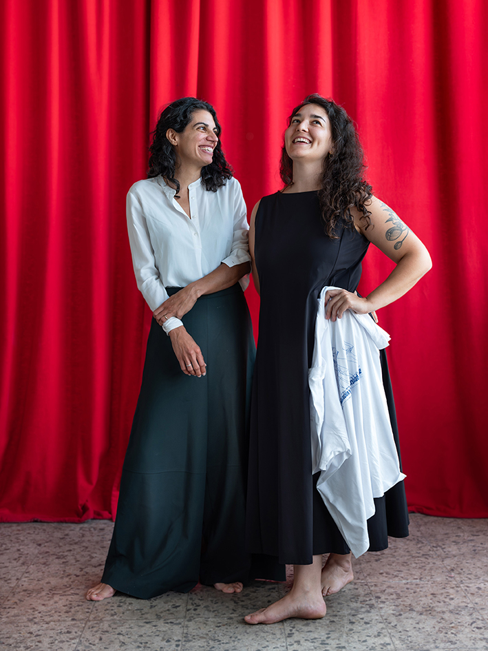 Zasha Colah, Curator, and Valentina Viviani, Assistant Curator of the 13th Berlin Biennale for Contemporary Art. Photo by Raisa Galofre.